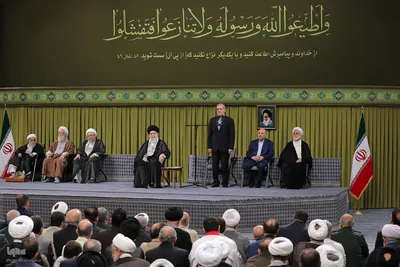 دیدار میهمانان کنفرانس وحدت با رهبر معظم انقلاب