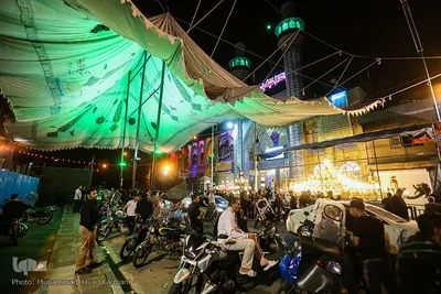 آیین عزاداری محرم در حسینیه کربلایی ها