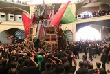 عکس | نخل برداری روز عاشورا در یزد