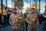 آیین ملی میهمانی لاله‌ها در گلستان شهدای اصفهان