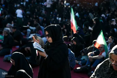 مراسم دعای عرفه در تهران
