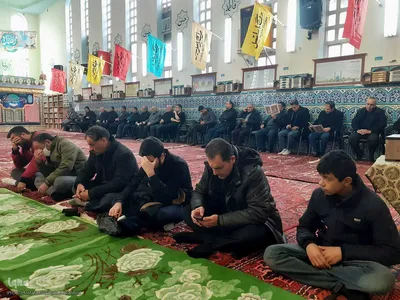 مراسم عزاداری شهادت رهبر معظم انقلاب اسلامی حضرت آیت الله العظمی الامام خامنه ای (ره) در اهر