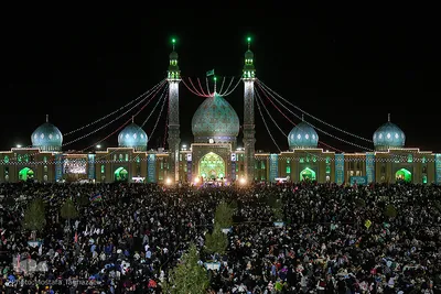 جشن میلاد صاحب الزمان(عج) در مسجد جمکران