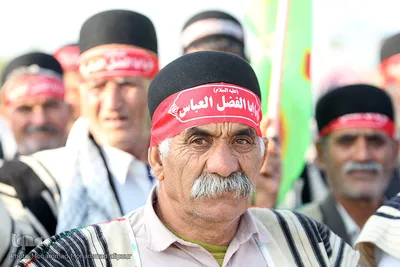 امیدوار کرد، عضو بسیج عشایر، 60 سال سن دارد و می‌گوید بسیج یعنی دفاع از وطن و میهن.