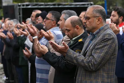 نماز عید فطر در قزوین‎