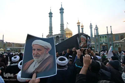 تشیع پیکر آیت الله محمد یزدی