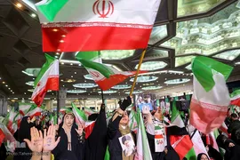 مراسم بزرگداشت اربعین شهدا و جان‌باختگان فتنه صهیونی ـ آمریکایی دی‌ماه ۱۴۰۴
