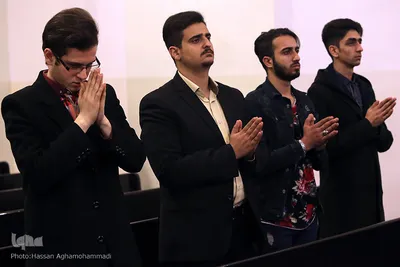 مراسم آغاز سال نو میلادی در کلیسای مریم مقدس تهران