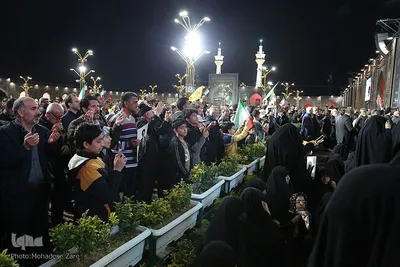 وداع با شهید «سیداسماعیل خطیب» در حرم رضوی