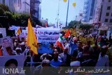 راهپیمایی مردم بوشهر در حمایت از مردم مظلوم غزه
