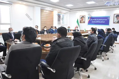  نشست صمیمی دکتر طیبی، رئیس جهادانشگاهی کشور با جهادگران جهاددانشگاهی استان اردبیل