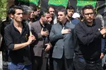 حضور استاندار مرکزی در مراسم عزاداری ظهر عاشورا در آستانه علوی - شازند/عکاس:طاها نظیری