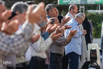 اقامه نماز عید قربان در کرج