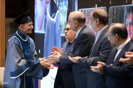 اعطای دومین نشان عالی دانش در نماد آموزش عالی ایران