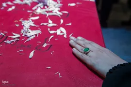 حضور خادمان بارگاه امام علی بن موسی الرضا در معراج الشهدا سپاه