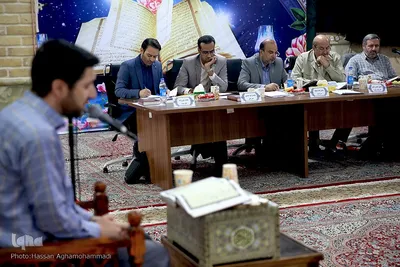 مرحله شهرستانی مسابقات سراسری قرآن بخش برادران سازمان اوقاف و امور خیریه در بقعه شیخ طرشتی (ره)