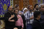 مراسم وداع با شهدای حمله رژیم صهیونیستی به یزد