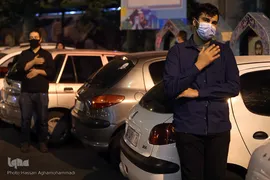 مراسم معنوی احیای شب قدر بیست و یکم ماه مبارک رمضان در میدان فلسطین