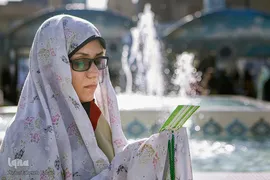 نماز عید سعید فطر در جوار حرم حضرت امام زاده حسن (ع)
