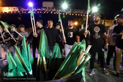 آیین عزاداری «شاه‌حسین‌ گویان» در شهرستان اهر