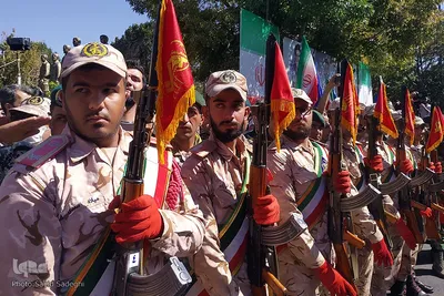 مراسم تشییع پیکر مطهر مدافع امنیت، بسیجی شهید «حسین اجاقی» در تبریز