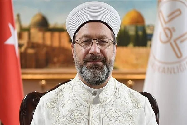 Erbaş: Mücadelemiz, Kudüs tamamen özgür oluncaya kadar sürecek