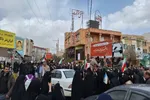 تشییع پیکر پاک شهدای ناوشکن دنا در خرم‌‌آباد