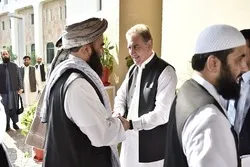 افغان طالبان کے وفد کی بین الافغان مذاکرات کے حوالے سے بات چیت کیلئے اسلام آباد آمد