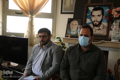 دیدار با خانواده شهید «مهدی اثنی عشری» شهید شاخص هنرمند استان فارس‎‎