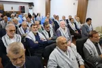 آیت‌الله محمدباقر محمدی لائینی در دیدار اعضای ستاد بزرگداشت هفته دفاع مقدس و جمعی از پیشکسوتان جهاد و مقاومت