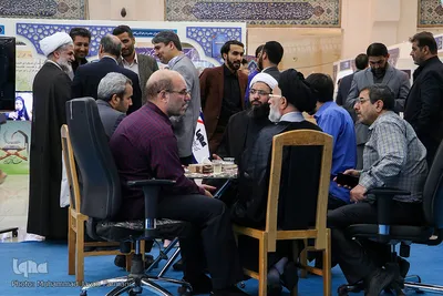 غرفه ایکنا در بیست‌وپنجمین نمایشگاه قرآن-۲
