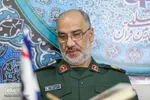 حضور سردار محسن کریمی فرمانده سپاه روح‌الله در ایکنای مرکزی