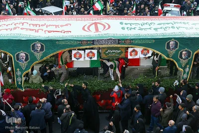 تشییع پیکر فرماندهان شهید