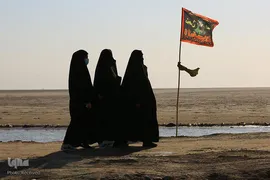 پیاده روی دلدادگان سید و سالار شهیدان، حضرت اباعبدالله الحسین (ع) در اربعین حسینی