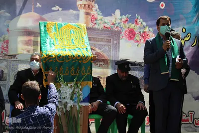استقبال از خادمان حرم امام رضا(ع) در اهر