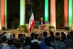 حضور رئیس‌جمهور در حافظیه