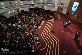مراسم نخستین سالگرد رحلت علامه حسن زاده آملی «علامه ذوالفنون» در کتابخانه ملی ایران