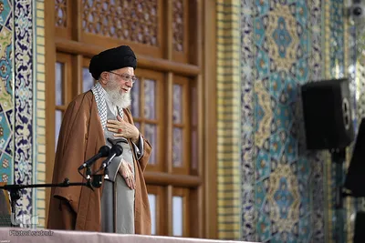 سخنرانی رهبر انقلاب در اجتماع عظیم زائران و مجاوران حرم مطهر رضوی(ع)