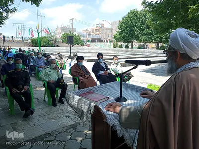 مراسم بزرگداشت اربعین سردار سرلشکر شهید محمد حجازی در اهر