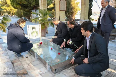 تجدید میثاق جهادگران اصفهانی با شهدا