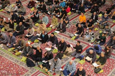 اولین شب قدر در حرم مطهر حضرت شاهچراغ(ع)