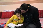 کرسی تلاوت قرآن کریم همزمان با هفته قرآن در ملایر‎‎