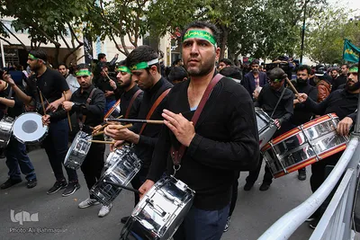 عزاداری شهادت امام رضا (ع) در مشهد الرضا(ع)