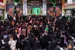 مراسم شیرخارگان حسینی در حسینیه اعظم زنجان