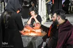 آیین شام غریبان در گلستان شهدای اصفهان‎