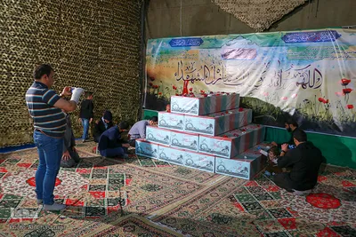 مراسم تحویل سال در معراج شهدای تهران