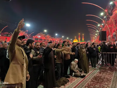حال و هوای بین الحرمین در شام شهادت حضرت زینب(س)
