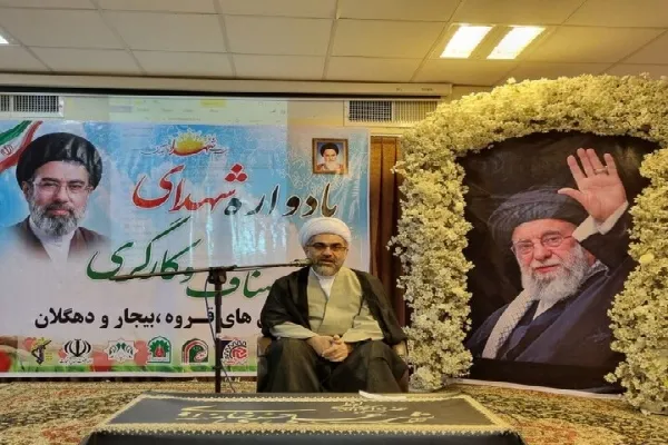 طه توکلی مسئول نهاد نمایندگی ولی فقیه در سپاه بیت‌المقدس استان کردستان 