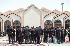 گلزار شهدا میزبان تاسوعا