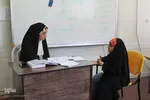 رقابت دانش‌آموزان دختردر آزمون حفظ جزء سی‌ام